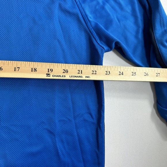 Vintage Y2K Nike Gray Tag Crewneck Pullover Active Sweatshirt Mens Size 2XL Blue - Picture 9 of 9